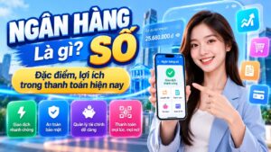 Ngân hàng số là gì? Đặc điểm, lợi ích trong thanh toán hiện nay